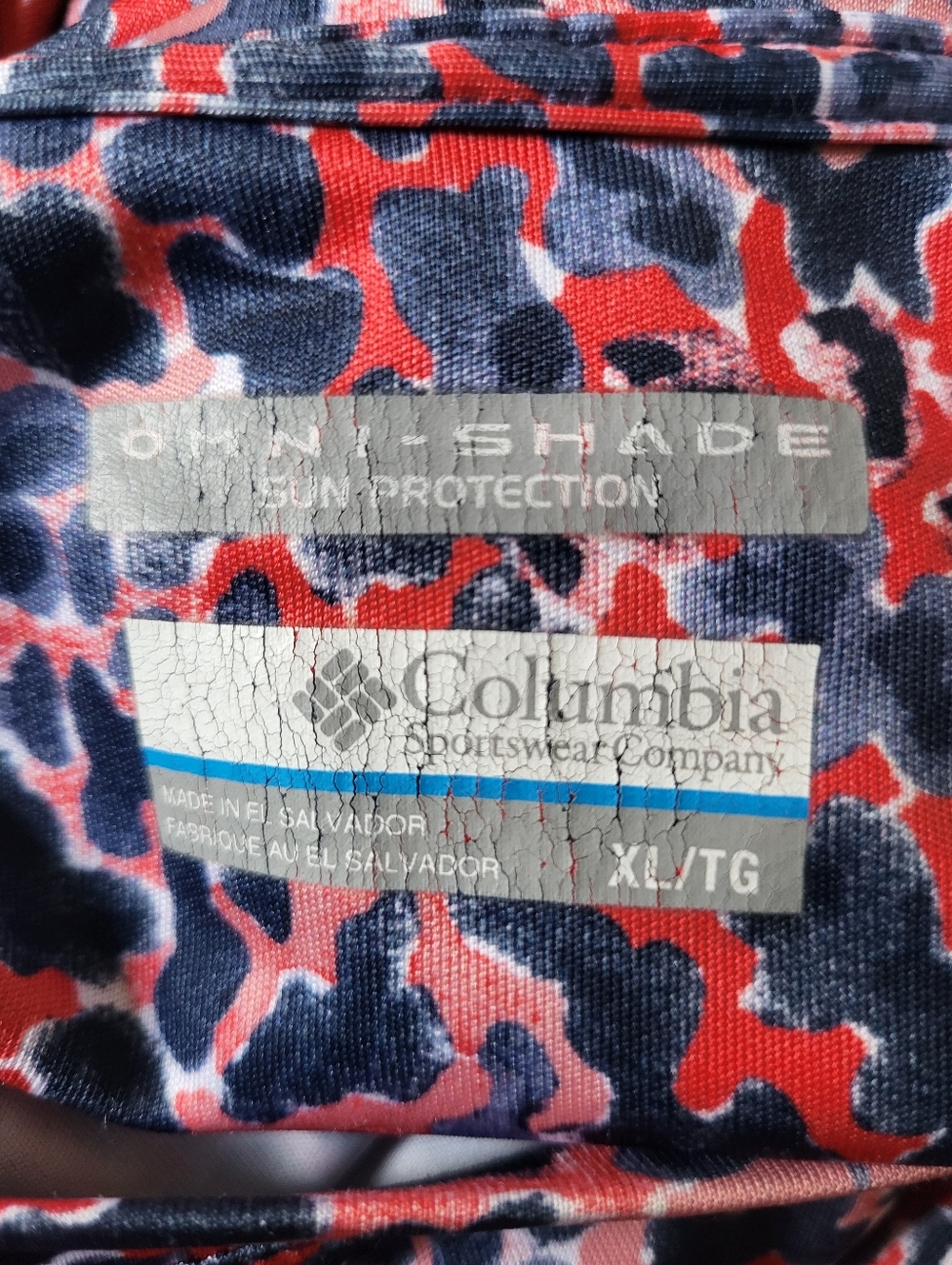 Columbia Omni Shade Long Sleeve Floral Print Top sz XL - Picture 3 of 4